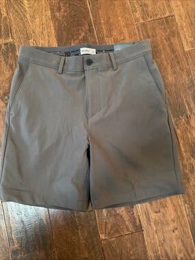 Vrst men’s Flat Front Chino Shorts - Charcoal Gray 32